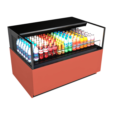 Structural Concepts NR3633RSSV 35.75"W Reveal® Self-Service Refrigerated Case