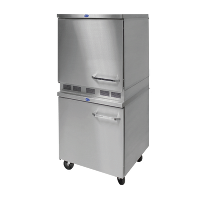 Randell 9404-27DT-RTFBR 27" W One-Section Stainless Steel Door Reach-In Dual Temp Refrigerator/Freezer