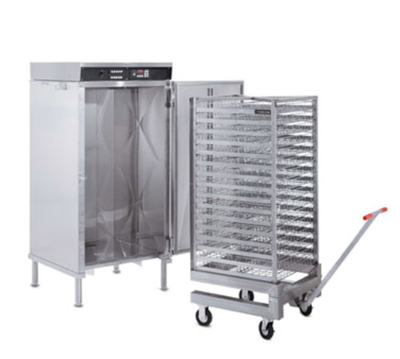 Cres Cor RR1332DE 32 Pan Capacity Stainless Steel Full Size Door Electric Controls Rethermalization and Hold Oven for Mobile Rack System - 208 Volts