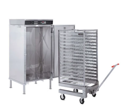 Cres Cor RR1332DE 32 Pan Capacity Stainless Steel Full Size Door Electric Controls Rethermalization and Hold Oven for Mobile Rack System - 208 Volts
