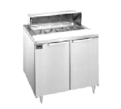 Randell 9801-290 36" W Two-Section Two Door Refrigerated Counter/Salad Top