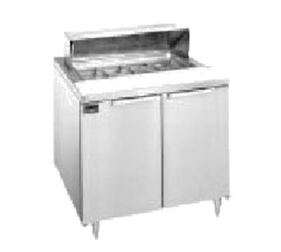 Randell 9801-290 36" W Two-Section Two Door Refrigerated Counter/Salad Top