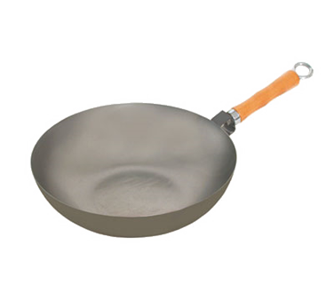 Town 34733 11-1/2" Steel Mandarin Wok Pan
