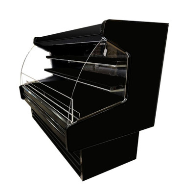 Howard McCray SC-OD40E-3L-B-LED 39" W Dairy Curved End Open Merchandiser