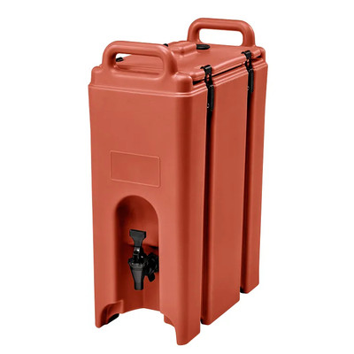 Cambro 500LCD402 4-3/4 Gallon Brick Red Beverage Carrier Plastic