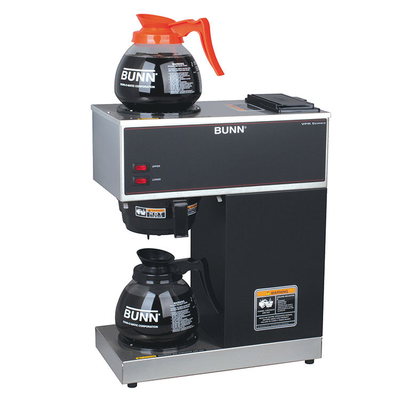Bunn 33200.0015 3.8 Gallon 2 Warmers VPR Coffee Brewer - 120 Volts
