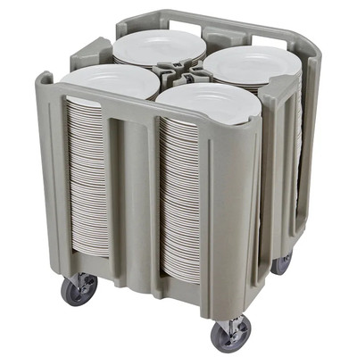 Cambro ADCSC480 Gray Dish Caddy with Handle