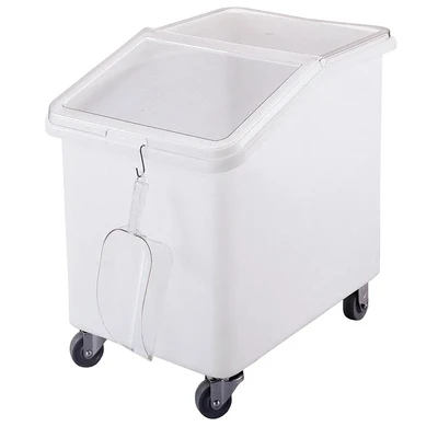 Cambro IBS37148 Mobile Plastic Construction Sliding Ingredient Bin