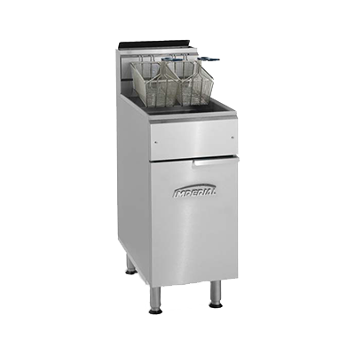 Imperial IFS-50 Gas 50 lb Fryer - 140,000 BTU