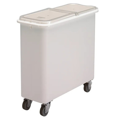 Cambro IBSF27148 Mobile Plastic Construction Sliding Flat Top Ingredient Bin