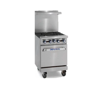 Imperial IR-4-E 24" Electric Pro Series Restaurant Range - 208 Volts