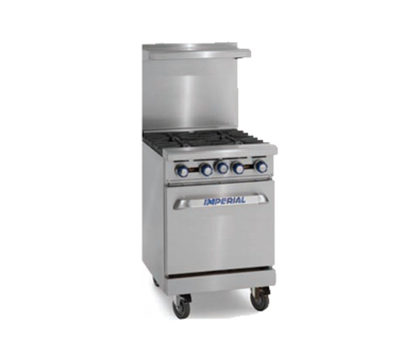Imperial IR-4-E 24" Electric Pro Series Restaurant Range - 208 Volts