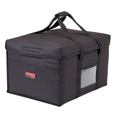 Cambro GBD181412110 GoBag Delivery Bag jumbo 18" x 14" x 12" - 4 Cases