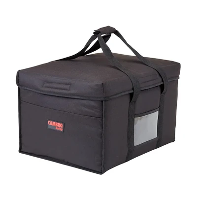 Cambro GBD181412110 GoBag Delivery Bag jumbo 18" x 14" x 12" - 4 Cases