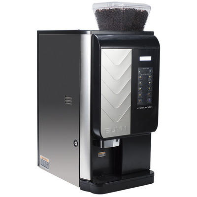 Bunn 44300.0201 Black Stainless Steel Bean to Cup Coffee Brewer - 120 Volts