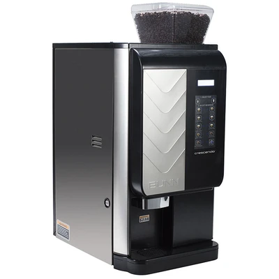 Bunn 44300.0201 Black Stainless Steel Bean to Cup Coffee Brewer - 120 Volts