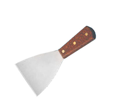 American Metalcraft SSC19 4&quot; Wide x 8.25&quot; Stainless Steel Grill Scraper