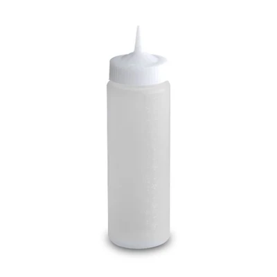 Vollrath 4924-13 24 oz Clear Polyethylene Squeeze Bottle Dispenser