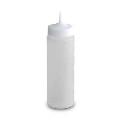 Vollrath 4924-13 24 oz Clear Polyethylene Squeeze Bottle Dispenser
