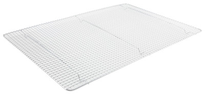 Winco PGW-2416 16" x 24" Chrome Plated Wire Pan Grate