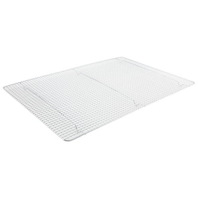 Winco PGW-2416 16" x 24" Chrome Plated Wire Pan Grate