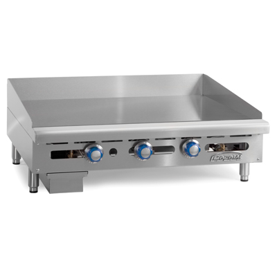 Imperial ITG-36 36" Gas Countertop Griddle - 90,000 BTU