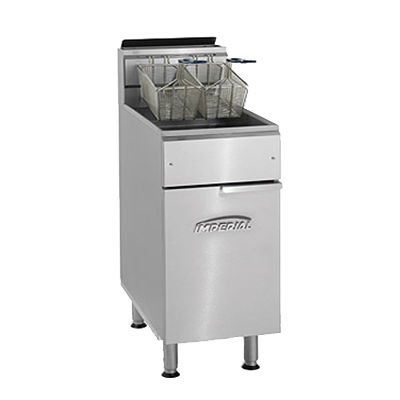 Imperial IFS-75 Gas 75 lb Fryer - 175,000 BTU