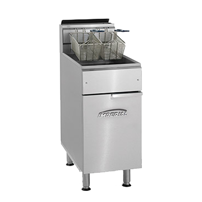 Imperial IFS-75 Gas 75 lb Fryer - 175,000 BTU