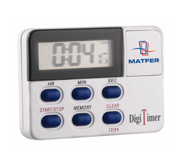 Matfer Bourgeat 250602 2&quot; Dia. x 2-7/8&quot;W Digital Timer