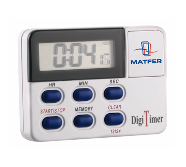 Matfer Bourgeat 250602 2" Dia. x 2-7/8"W Digital Timer