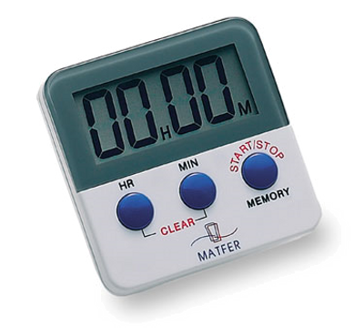Matfer Bourgeat 250601 2&quot; Dia. x 2-7/8&quot;W Digital Timer
