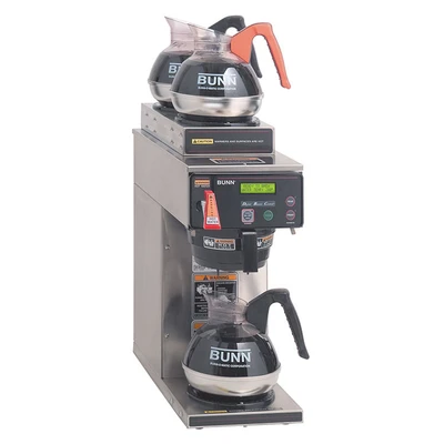 Bunn 38700.0008 200 oz. 3 Warmers-DV-3 Coffee Brewer - 120 Volts/208 Volts-240 Volts