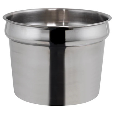 Winco inS-11.0M 11 Qt. Stainless Steel Inset