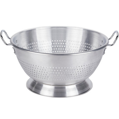 Vollrath 68350 16 Qt. Aluminum Colander