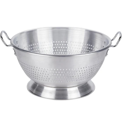Vollrath 68350 16 Qt. Aluminum Colander