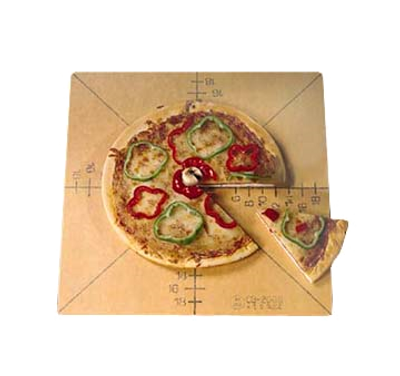 American Metalcraft MPCUT6 20&quot; x 20&quot; x 0.25&quot; Pressed Wood Cutting Board