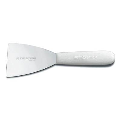 Dexter 17313 3" Stainless Steel Pan Scraper With Plastic Handle