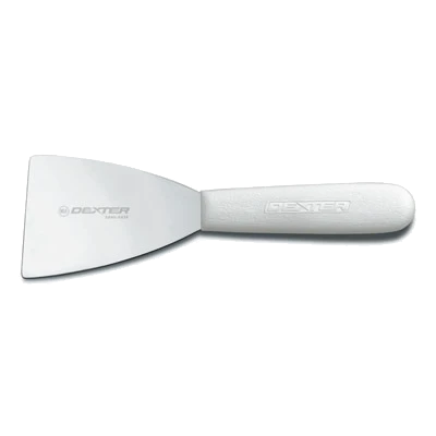 Dexter 17313 3" Stainless Steel Pan Scraper With Plastic Handle