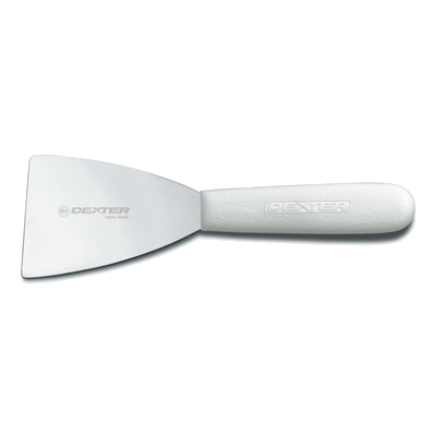 Dexter 17313 3" Stainless Steel Pan Scraper With Plastic Handle