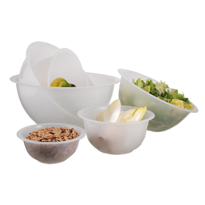 Matfer Bourgeat 116452 2-1/2 qt. Polypropylene Mixing Bowl