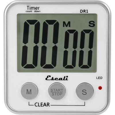 San Jamar TMDGXL 3-1/2" x 3-1/4" x 3/4" Digital Timer