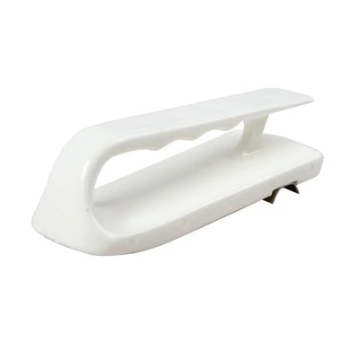 San Jamar 1178902 6-1/2" x 2-1/2" Stainless Steel White Cutting Board Refinisher