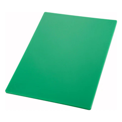 Winco CBGR-1824 18" x 24" x 1/2" Polyethylene Cutting Board