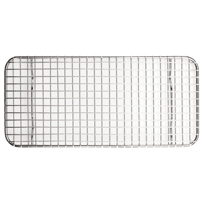 Winco PGWS-510 1/3 Size Stainless Steel Wire Pan Grate