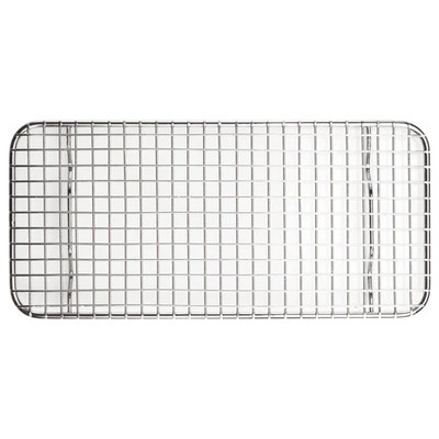 Winco PGWS-510 1/3 Size Stainless Steel Wire Pan Grate