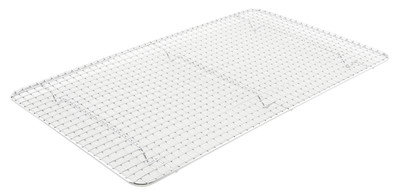 Winco PGW-1018 10" x 18" Chrome Plated Wire Pan Grate