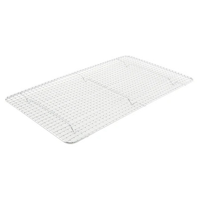 Winco PGW-1018 10" x 18" Chrome Plated Wire Pan Grate