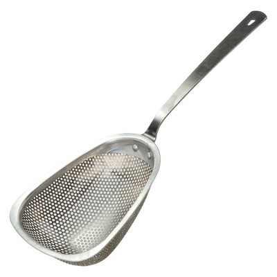 Winco CODS-7 7"L x 4"W Stainless Steel Colander