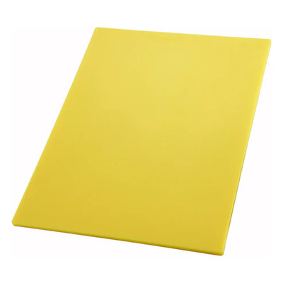 Winco CBYL-1218 12" x 18" x 1/2" Cutting Board
