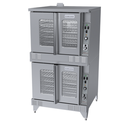 Garland MCO-GS-20-S Master Series Natural Gas Double-Deck Convection Oven - 120,000 BTU/Deck